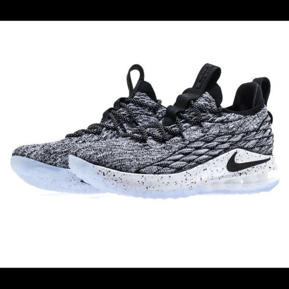 lebron 15 grey low